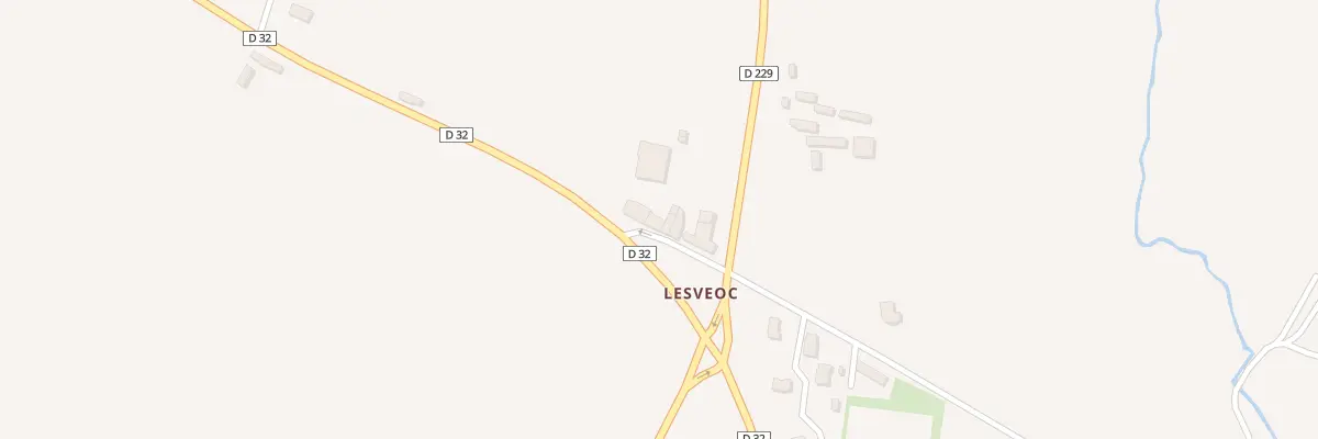 Plan du 12 Lesveoc à Saint-Derrien