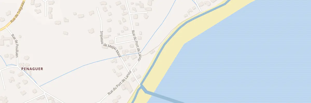 Plan du 31 Rue du Port de Larvor à Loctudy