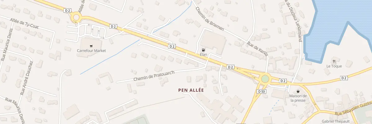 Plan du 29 Rue du Gen de Gaulle à Loctudy