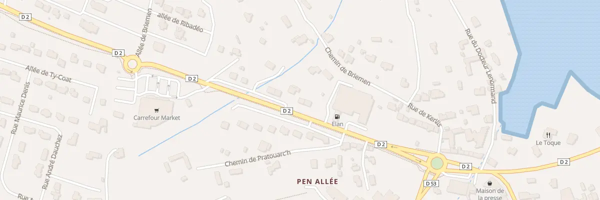 Plan du 28 Rue du Gen de Gaulle à Loctudy