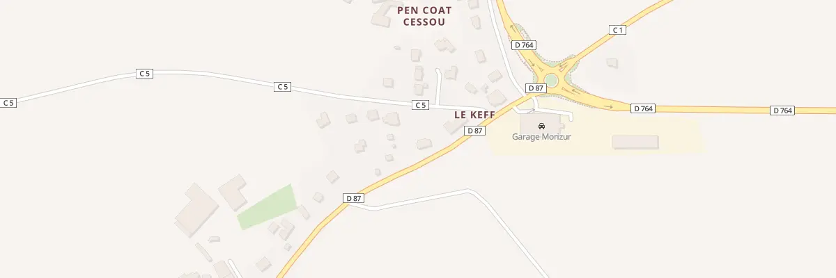 Plan du 22 Le Keff à La Martyre