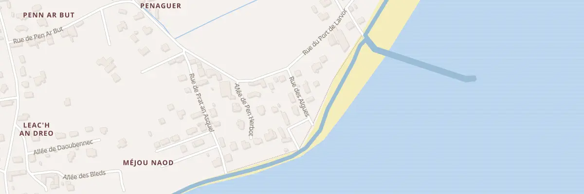 Plan du 28 Rue de Poulluen à Loctudy