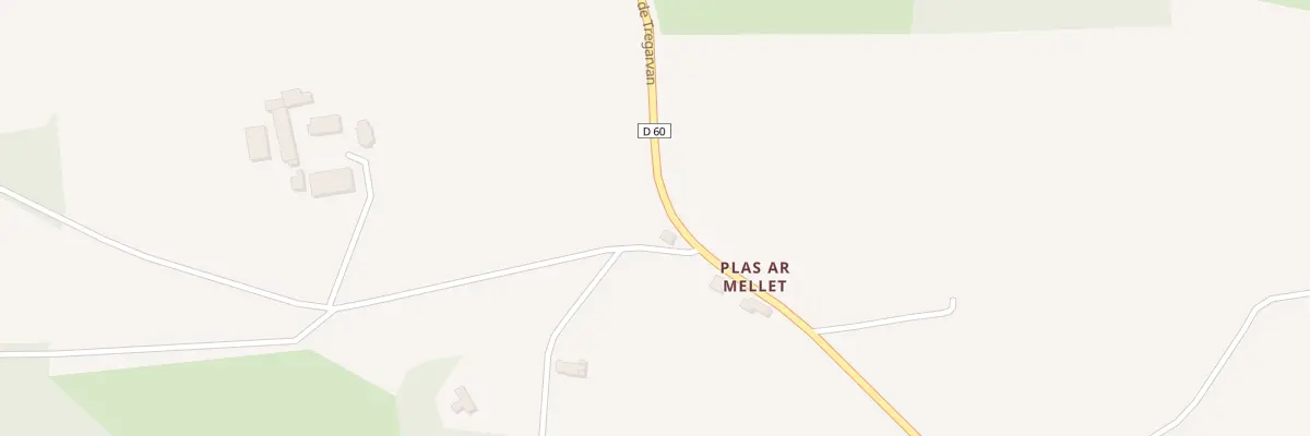 Plan du 120 Che de Penfrat à Dinéault