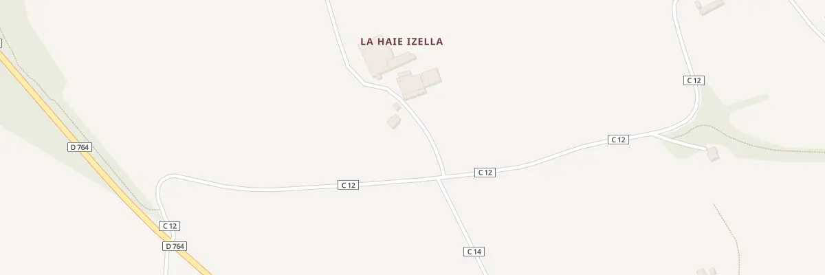 Plan du 43A La Haie à La Martyre