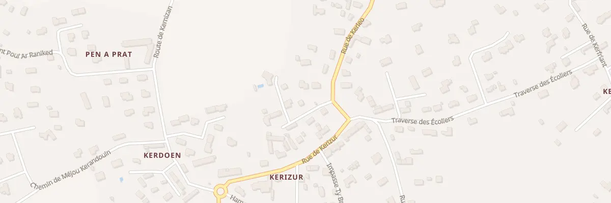 Plan du 1300 Imp de Kerizur à Loctudy
