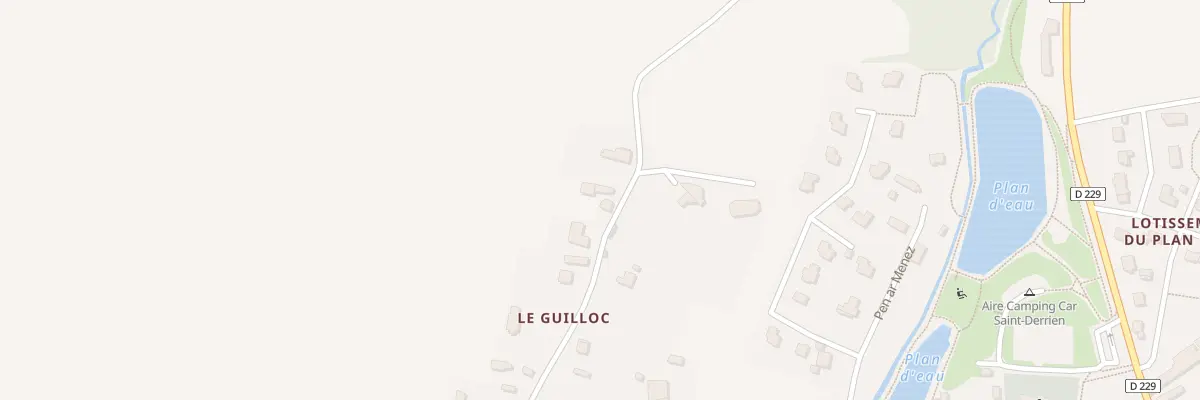 Plan du 53 Guilloc à Saint-Derrien
