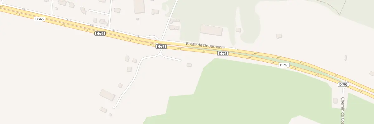 Plan du 5043 Beg An Duchen à Plonéis