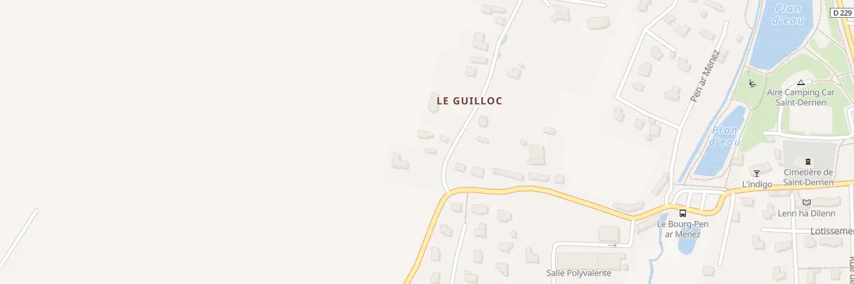Plan du 49 Guilloc à Saint-Derrien