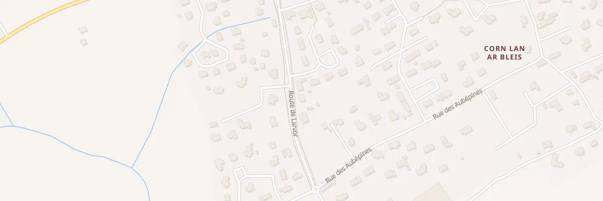 Plan du 845 Keraugant à Loctudy