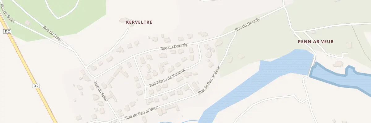 Plan du 13 Rue Marie de Kerstrat à Loctudy