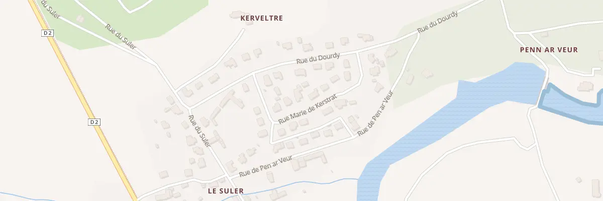 Plan du 7 Rue Marie de Kerstrat à Loctudy