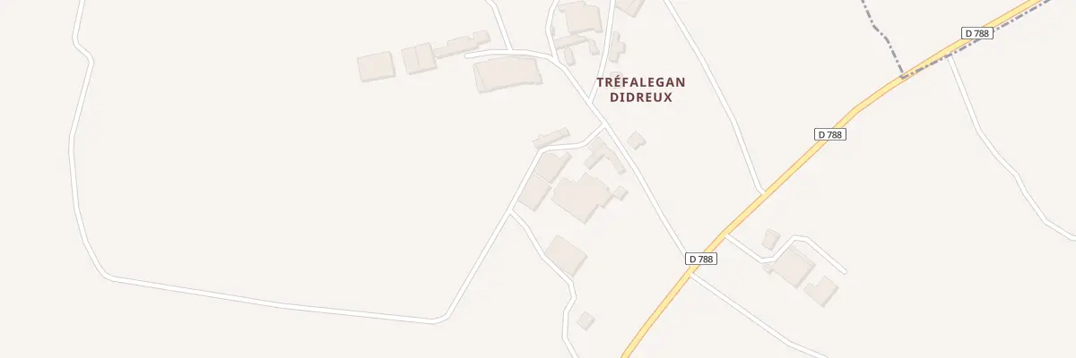 Plan du 5008 Trefalegan Didreux à Lanhouarneau