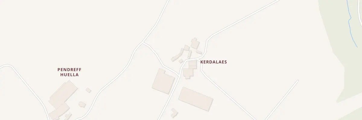 Plan du 3 Kerdalaes à Irvillac
