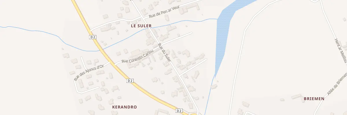 Plan du 12 Rue du Suler à Loctudy