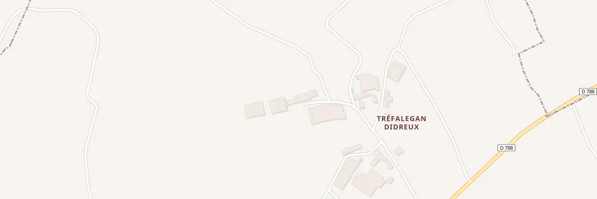 Plan du 5013 Trefalegan Didreux à Lanhouarneau