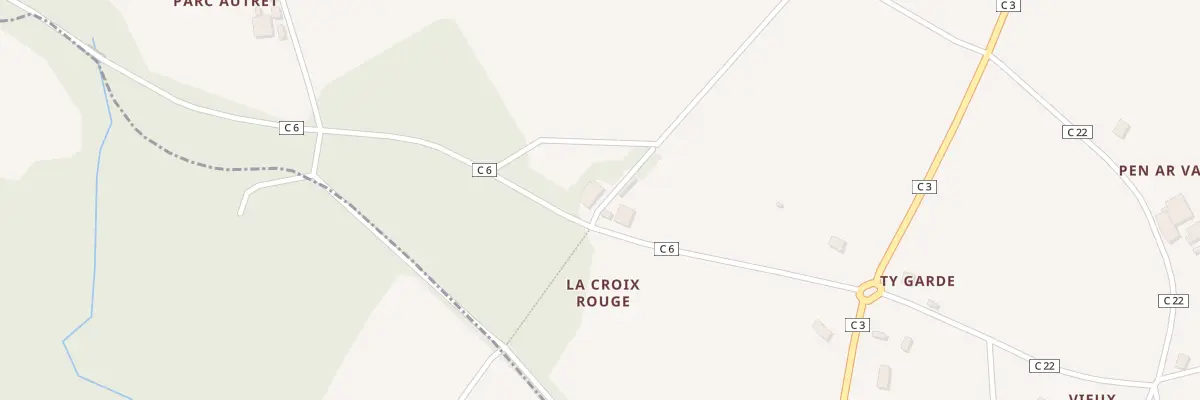 Plan du 61 La Croix Rouge à Tréflévénez
