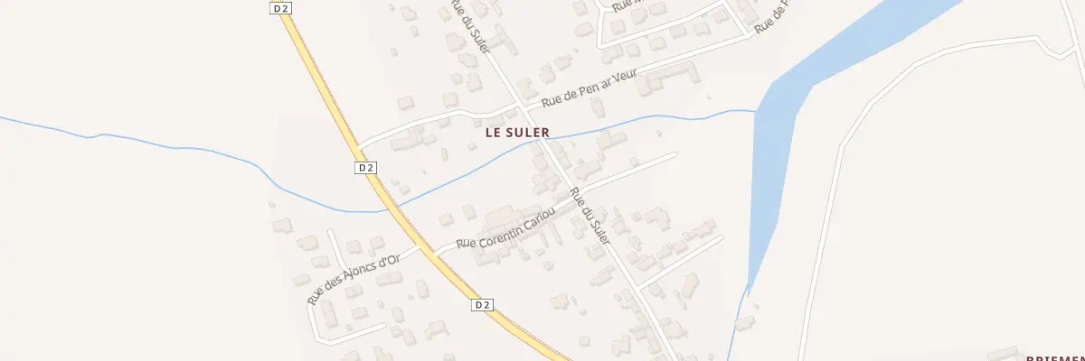 Plan du 25 Rue du Suler à Loctudy