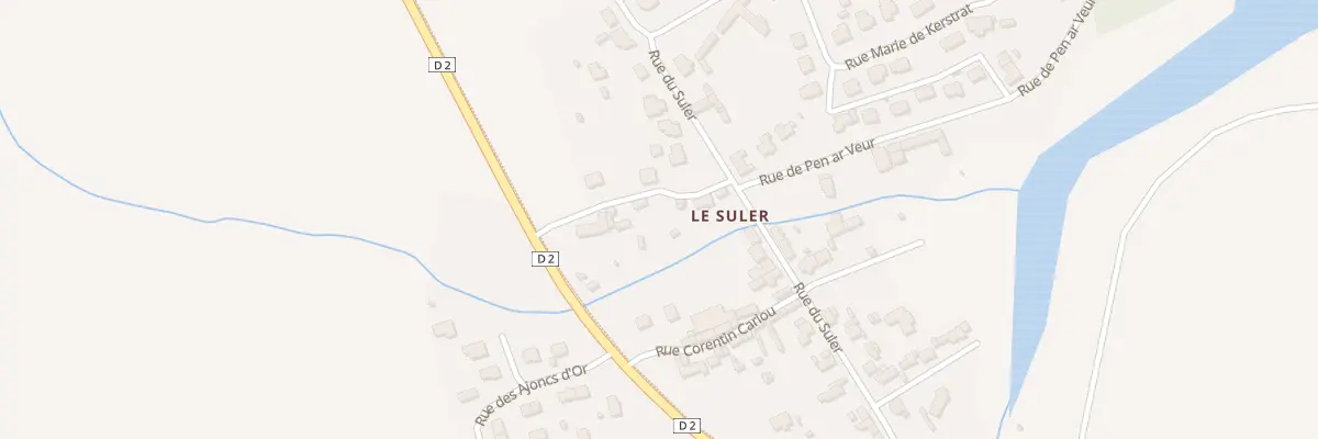 Plan du 3 Rue des Camélias à Loctudy