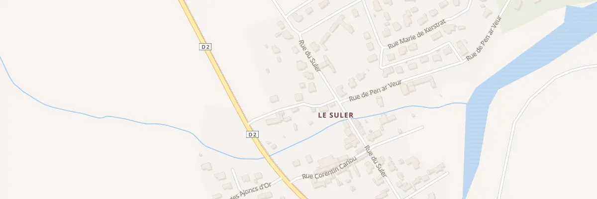Plan du 2 Rue des Camélias à Loctudy