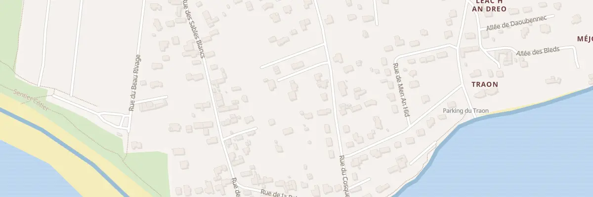 Plan du 50 Rue du Cosquer à Loctudy