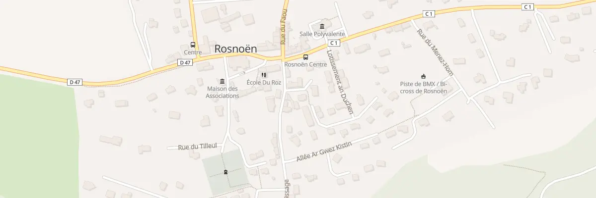Plan du 27 Imp An Duchen à Rosnoën