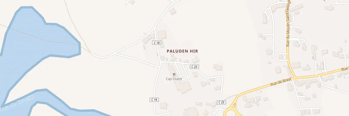 Plan du 3 Rue de Pont Christ à Plouescat