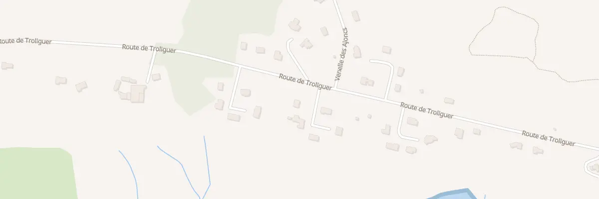 Plan du 9003 Ven des Glénan à Pont-l’Abbé