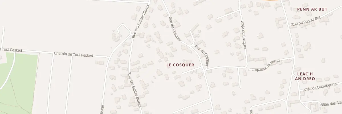 Plan du 5692 Le Cosquer à Loctudy