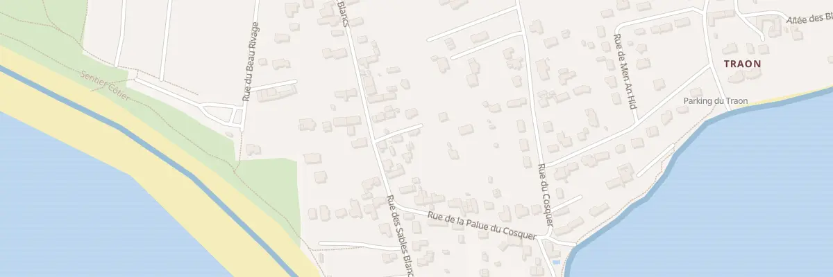 Plan du 51 Rue des Sables Blancs à Loctudy