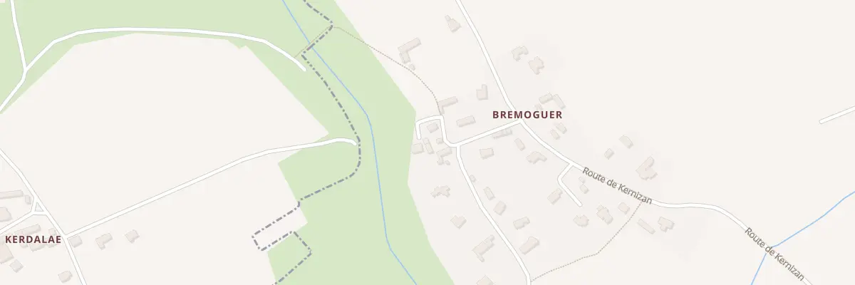 Plan du 10 All des Marais de Prat Ar Loch à Loctudy