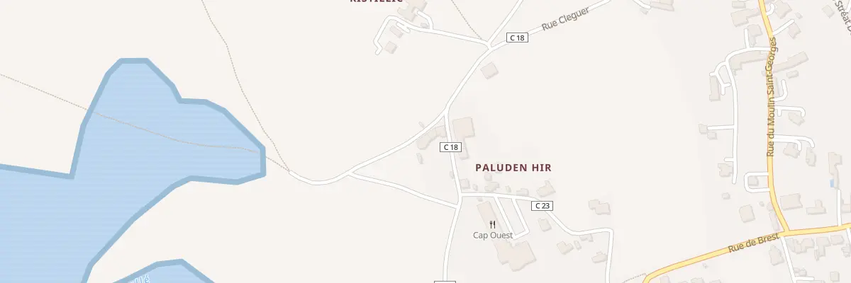 Plan du 6 Palud An Hir à Plouescat
