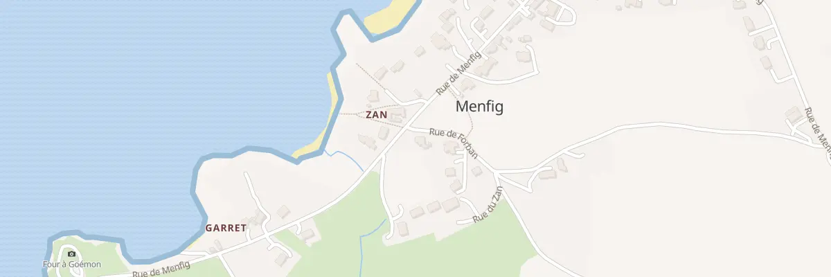 Plan du 61 Rue de Menfig à Plouescat