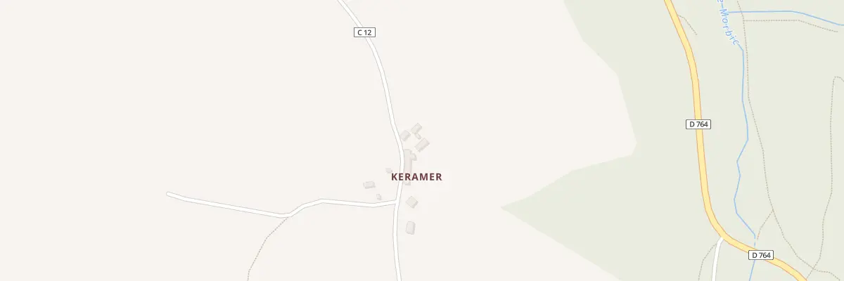 Plan du 331 Keramer à La Roche-Maurice