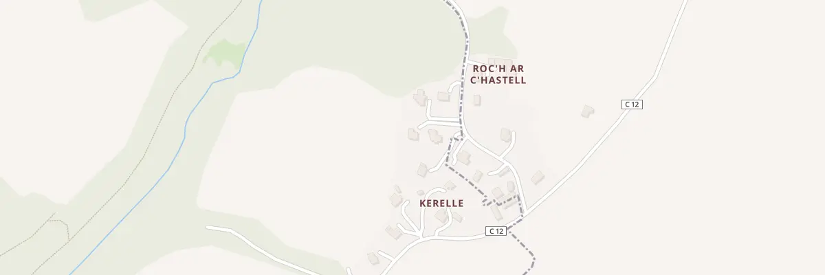 Plan du 5021 Kerelle à Lanneuffret