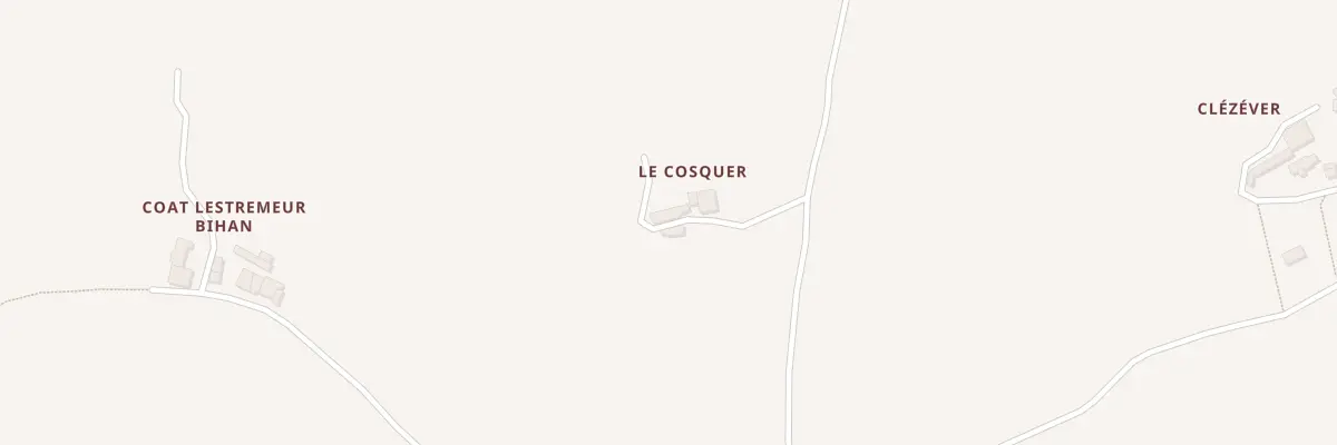 Plan du 137 Le Cosquer à Saint-Derrien