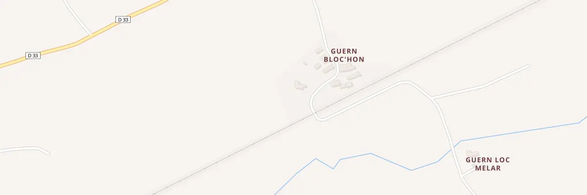 Plan du 5216 Guern Bloc’hon à Irvillac