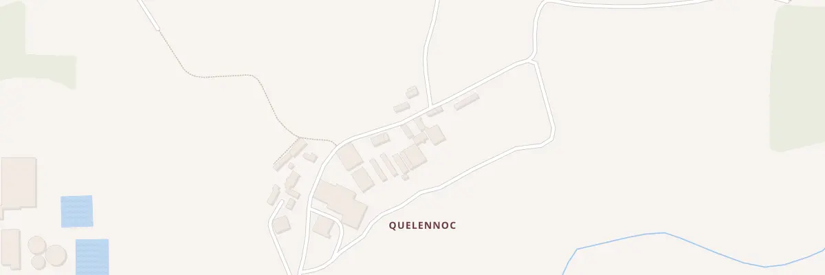 Plan du 782 Rte de Quelennoc à Plounéventer