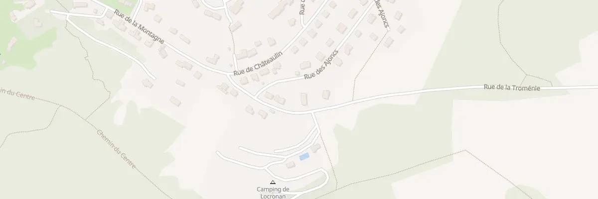 Plan du 5 Rue de la Troménie à Locronan