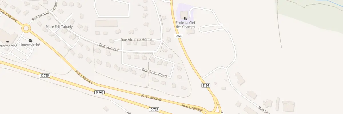 Plan du 28 Rue Anita Conti à Plonéis