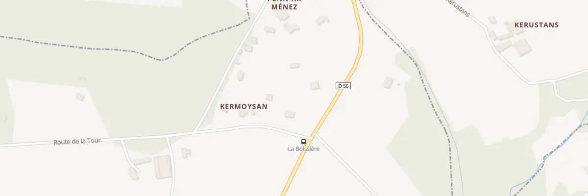 Plan du 5084 La Boissiere à Guengat