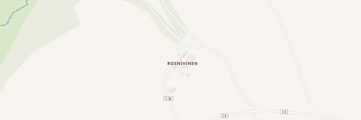 Plan du 225 Rosnivinen à Hanvec