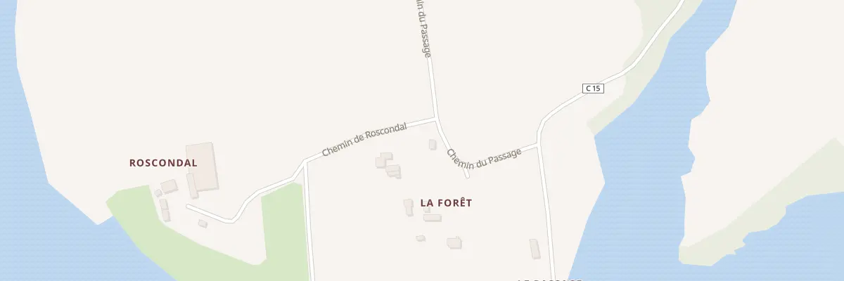 Plan du 1981G La Forêt à Rosnoën