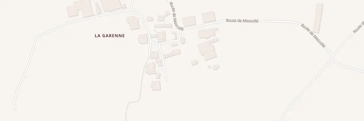 Plan du 6980I La Garenne à Plounévez-Lochrist