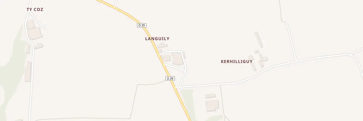 Plan du 5088 Languilly à Lanhouarneau