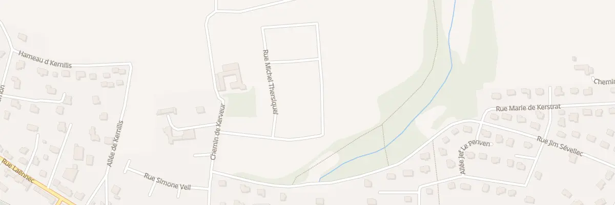 Plan du 23 Rue François-Marie Luzel à Plonéis