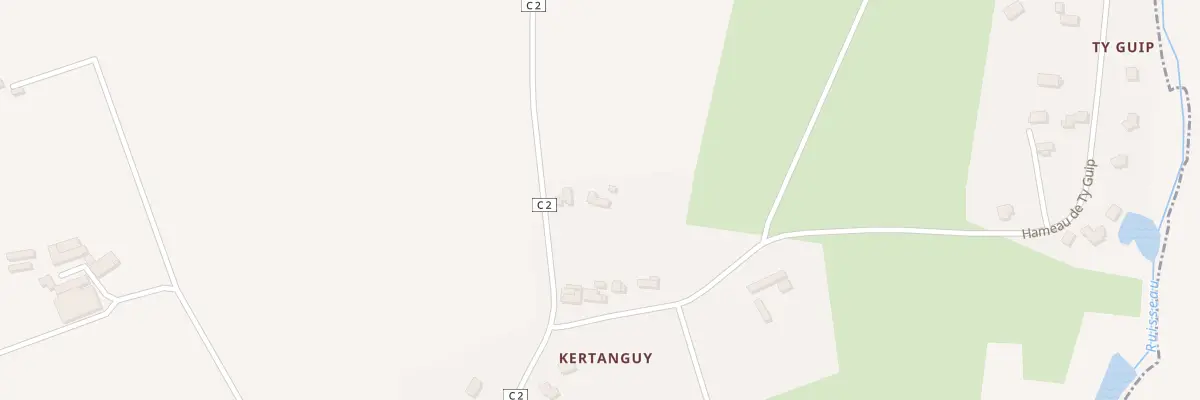 Plan du 5361F Kertanguy à Tréméoc
