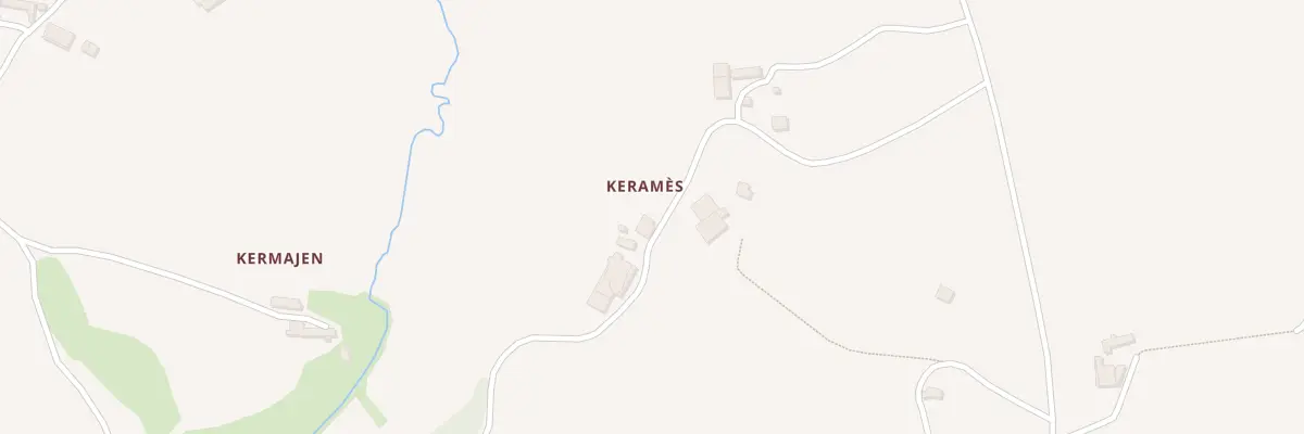 Plan du 5433 Kerames à Plounévez-Lochrist