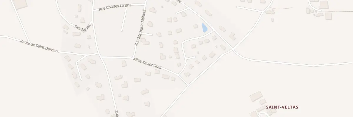 Plan du 110 Rue Per Jakez Hélias à Lanhouarneau