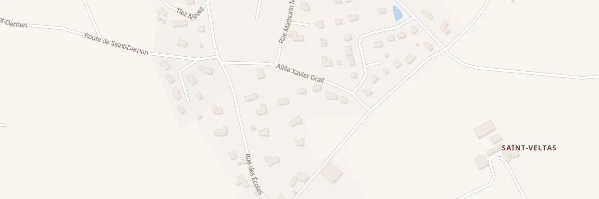 Plan du 156 Rue Xavier Grall à Lanhouarneau