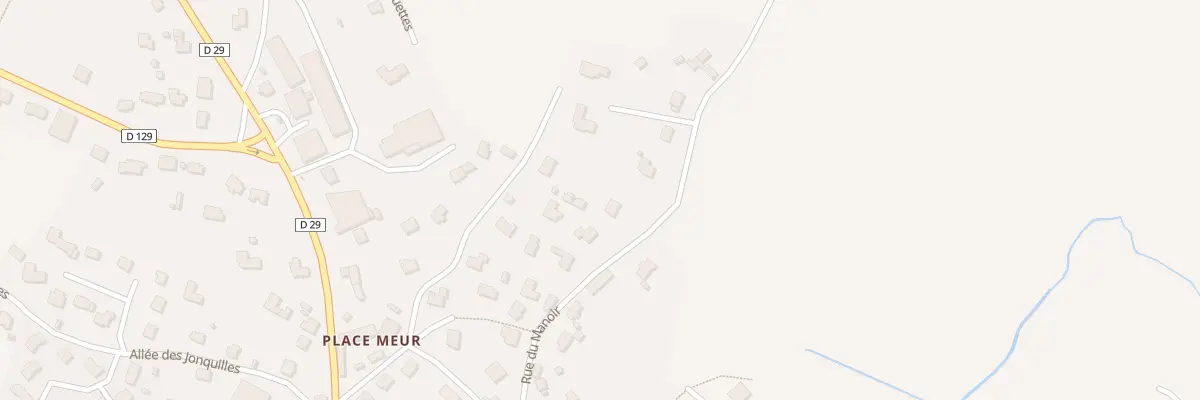 Plan du 313 Rue du Manoir à Lanhouarneau
